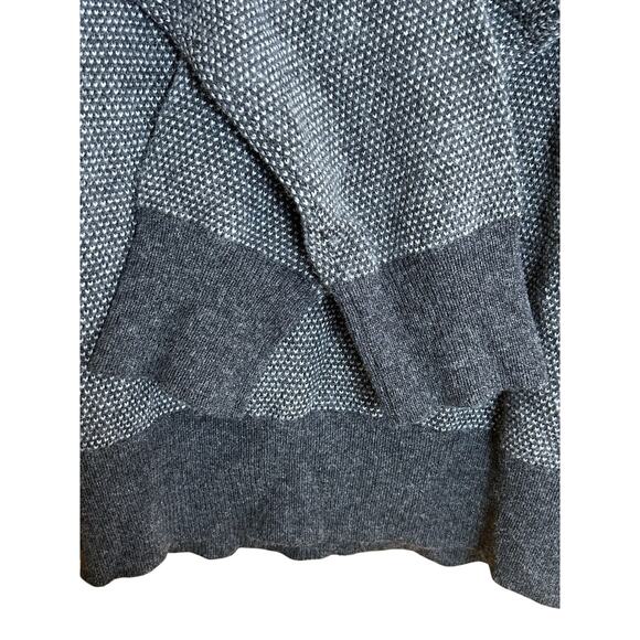 Rails Rune Pullover Sweater Mens Charcoal Ice Medium Wool Blend Casual Office - Picture 8 of 11